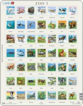 Puzzle Larsen 49 Zoo 1 - Pret | Preturi Puzzle Larsen 49 Zoo 1