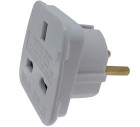 Adaptor priza UK-EUROPE, 7.5A - Pret | Preturi Adaptor priza UK-EUROPE, 7.5A