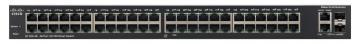 Switch Cisco SF200-48, 10/100 48 Ports + 2 Combo mini-GBIC Ports, Web-GUI/QoS/IPv6 - Pret | Preturi Switch Cisco SF200-48, 10/100 48 Ports + 2 Combo mini-GBIC Ports, Web-GUI/QoS/IPv6