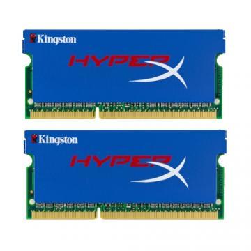 Memorie Laptop Kingston HyperX 2x2GB DDR3 1600MHz CL9 - Pret | Preturi Memorie Laptop Kingston HyperX 2x2GB DDR3 1600MHz CL9