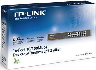 16-port 10/100M Switch, 16 10/100M RJ45 ports, 1U 13-inch rack-mountable steel case - Pret | Preturi 16-port 10/100M Switch, 16 10/100M RJ45 ports, 1U 13-inch rack-mountable steel case