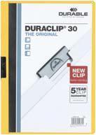 Dosar Durable Duraclip Original, 60 coli, galben - Pret | Preturi Dosar Durable Duraclip Original, 60 coli, galben