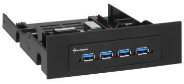 Hub USB 3.0 4 porturi, intern, Sharkoon (4044951011575) - Pret | Preturi Hub USB 3.0 4 porturi, intern, Sharkoon (4044951011575)