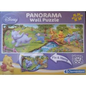 Puzzle Clementoni 500 panoramic Winnie the pooh - Pret | Preturi Puzzle Clementoni 500 panoramic Winnie the pooh