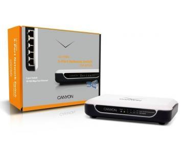 Canyon CNP-D05PA, 5 x 10/100Mbps - Pret | Preturi Canyon CNP-D05PA, 5 x 10/100Mbps