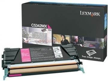 Toner Lexmark C5342MX Mangenta Extra High Yield - 7K - Pret | Preturi Toner Lexmark C5342MX Mangenta Extra High Yield - 7K