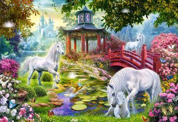 Puzzle Castorland 1500 Unicorn Summer - Pret | Preturi Puzzle Castorland 1500 Unicorn Summer