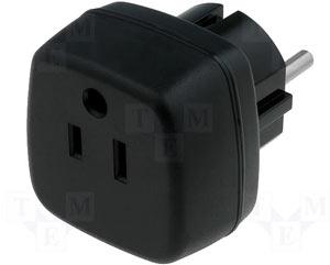 Adaptor priza USA-EUROPE - Pret | Preturi Adaptor priza USA-EUROPE