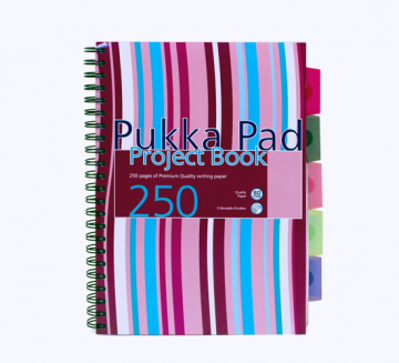 Stripes Project Book A4 â€“ 250 pag â€“ linii - Pret | Preturi Stripes Project Book A4 â€“ 250 pag â€“ linii