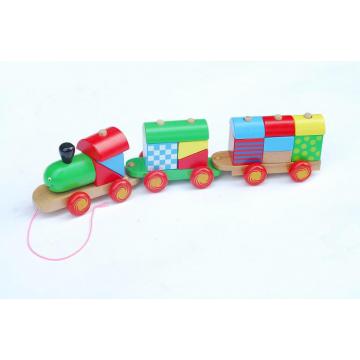 Jucarie 3-Chained Wooden Color Train Mx145 (Wooden Toys) - Pret | Preturi Jucarie 3-Chained Wooden Color Train Mx145 (Wooden Toys)