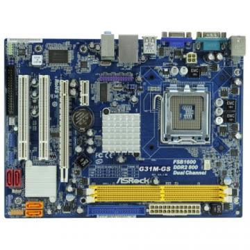 ASROCK Socket LGA 775, G31M-GS R2.0, Intel G31+ICH7, 2xDDR2 800/667 D Ch, VGA( Sh mem 384MB),1xPCI-Ex16, 1xPCI-Ex1 ,2xPCI 4xSATA2, GBLan, EuP Ready, mATX - Pret | Preturi ASROCK Socket LGA 775, G31M-GS R2.0, Intel G31+ICH7, 2xDDR2 800/667 D Ch, VGA( Sh mem 384MB),1xPCI-Ex16, 1xPCI-Ex1 ,2xPCI 4xSATA2, GBLan, EuP Ready, mATX