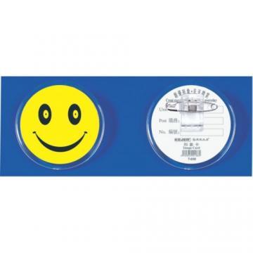 Ecuson rotund din plastic, Smile, D55mm, KEJEA - Pret | Preturi Ecuson rotund din plastic, Smile, D55mm, KEJEA