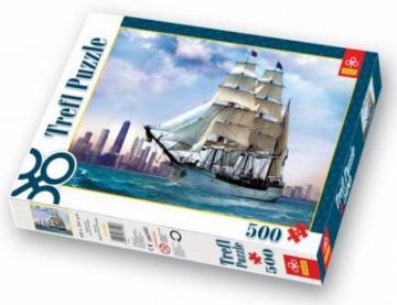 Puzzle Trefl 500 Sailing against the Chicago - Pret | Preturi Puzzle Trefl 500 Sailing against the Chicago