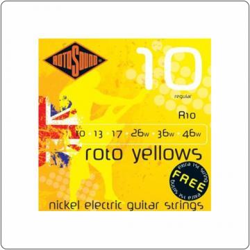 Rotosound R10 Roto Yellow Set - Set corzi chitara electrica - Pret | Preturi Rotosound R10 Roto Yellow Set - Set corzi chitara electrica