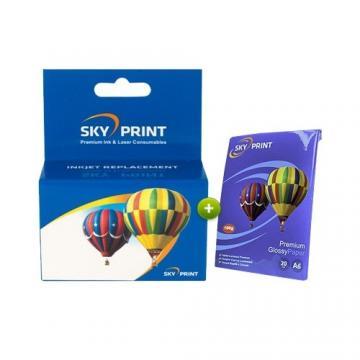 Rezerva inkjet SkyPrint echivalent cu CANON BCI-6 B, SKY-6e B - BLISTER - Pret | Preturi Rezerva inkjet SkyPrint echivalent cu CANON BCI-6 B, SKY-6e B - BLISTER