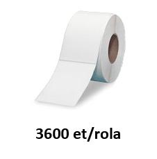 Role de etichete semilucioase 40x45mm - Pret | Preturi Role de etichete semilucioase 40x45mm