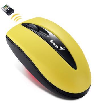 Mouse wireless Genius Traveler 7000, 2.4G, galben (31030057104) - Pret | Preturi Mouse wireless Genius Traveler 7000, 2.4G, galben (31030057104)