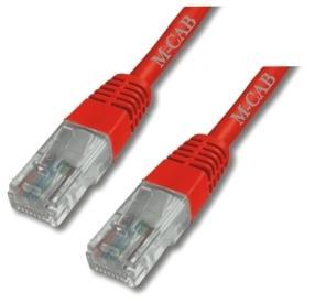 MCAB CAT6 10m UTP PVC rosu - Pret | Preturi MCAB CAT6 10m UTP PVC rosu