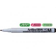 OHP marker ARTLINE 804, non-permanent, 1.0 mm - negru - Pret | Preturi OHP marker ARTLINE 804, non-permanent, 1.0 mm - negru