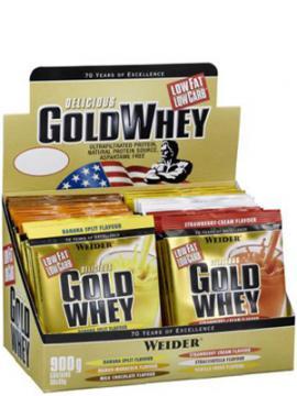 Weider - Gold Whey 50 plicuri (1500g) - Pret | Preturi Weider - Gold Whey 50 plicuri (1500g)
