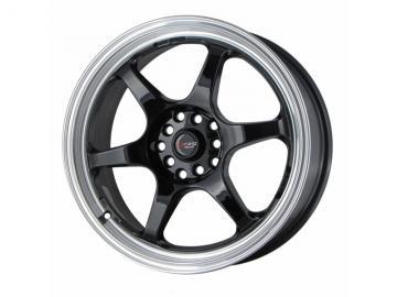 Drag Wheels DR25 Gloss Black Machined Lip Janta - Pret | Preturi Drag Wheels DR25 Gloss Black Machined Lip Janta