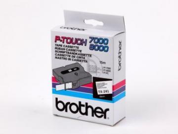 Banda continua laminata 18mm Brother TX241 - Pret | Preturi Banda continua laminata 18mm Brother TX241