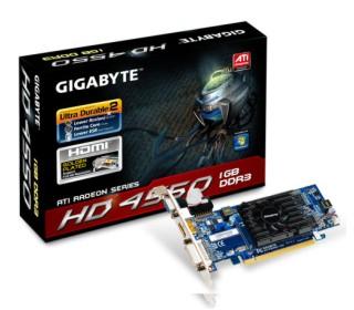 Placa video Gigabyte ATI Radeon HD 4550 PCI-E 1GB R455OC-1GI - Pret | Preturi Placa video Gigabyte ATI Radeon HD 4550 PCI-E 1GB R455OC-1GI