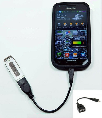 Cablu adaptor micro USB OTG - USB Samsung Galaxy S2, S3, Note ,Nexus, R, 4G LTE - Pret | Preturi Cablu adaptor micro USB OTG - USB Samsung Galaxy S2, S3, Note ,Nexus, R, 4G LTE