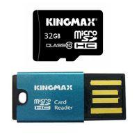 Card memorie Kingmax MicroSDHC 32GB Class 10 (Card Reader USB) - Pret | Preturi Card memorie Kingmax MicroSDHC 32GB Class 10 (Card Reader USB)