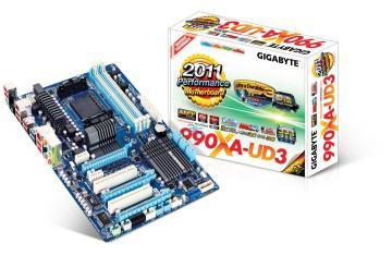 Gigabyte 990XA-UD3, FSB HT5200, DDR1866, Socket AM3+, USB3, S-ATA 3, ATX - Pret | Preturi Gigabyte 990XA-UD3, FSB HT5200, DDR1866, Socket AM3+, USB3, S-ATA 3, ATX