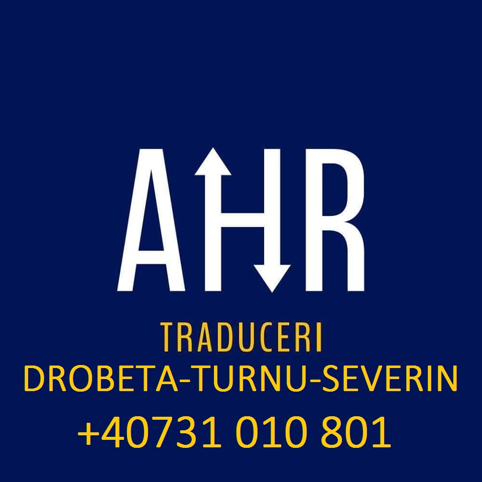 AHR Traduceri Drobeta Turnu_Severin 0731010801 - Pret | Preturi AHR Traduceri Drobeta Turnu_Severin 0731010801