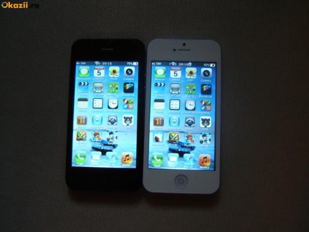 Iphone 5 dual sim model 2012 ieftin - romana / maghiara - Pret | Preturi Iphone 5 dual sim model 2012 ieftin - romana / maghiara
