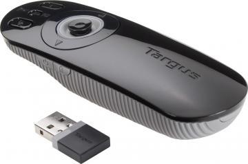Presenter Targus AMP09EU, wireless 2.4Ghz, Cursor/Volume Control, Keylock, USB, black/grey - Pret | Preturi Presenter Targus AMP09EU, wireless 2.4Ghz, Cursor/Volume Control, Keylock, USB, black/grey