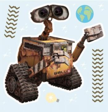 Decoratiune Fosforescenta 3D - Wall-E Mic - Pret | Preturi Decoratiune Fosforescenta 3D - Wall-E Mic