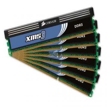 Corsair ValueSelect DDR3, 12GB (Kit 6 x 2GB), 1600MHz, CL 9 - Pret | Preturi Corsair ValueSelect DDR3, 12GB (Kit 6 x 2GB), 1600MHz, CL 9