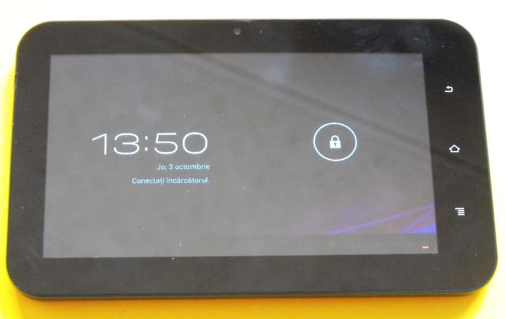 Tableta PC noua - HKC 7 inch, fata neagra, spate roz, Android 4.0, procesor 1GHz - 199Ron - Pret | Preturi Tableta PC noua - HKC 7 inch, fata neagra, spate roz, Android 4.0, procesor 1GHz - 199Ron