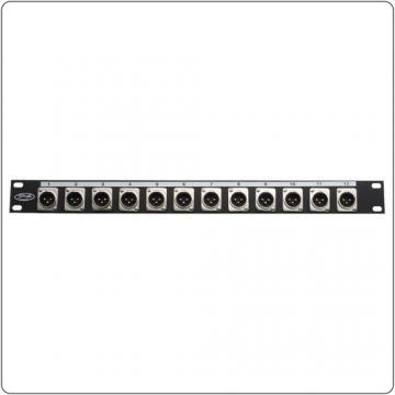 Distribution panel w/ 12 x male XLR inputs - Pret | Preturi Distribution panel w/ 12 x male XLR inputs