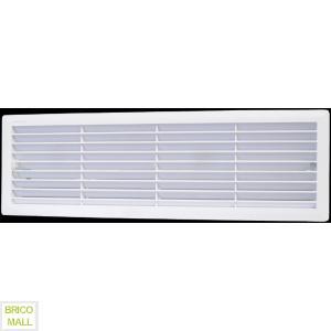 Grila de ventilatie dubla pentru usa 440x120 mm - Pret | Preturi Grila de ventilatie dubla pentru usa 440x120 mm