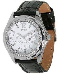 Ceas GUESS BLACK LEATHER U10563L2 - Pret | Preturi Ceas GUESS BLACK LEATHER U10563L2