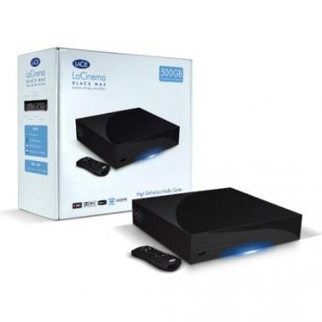 Hard Disk extern LaCie LaCinema Black MAX 500GB - Pret | Preturi Hard Disk extern LaCie LaCinema Black MAX 500GB