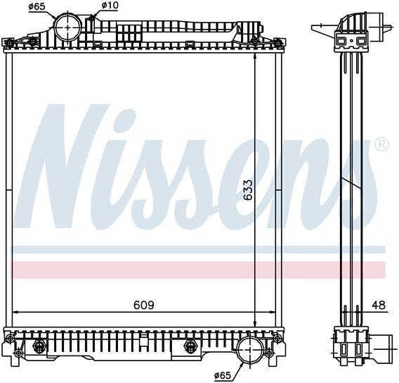 Vand radiator apa Mercedes Magarus - Pret | Preturi Vand radiator apa Mercedes Magarus