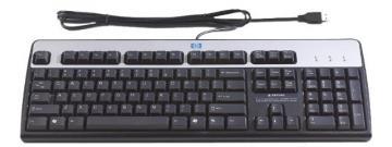 Tastatura standard cu fir, USB, layout UK, neagra-argintie, HP, DT527A#B13 - Pret | Preturi Tastatura standard cu fir, USB, layout UK, neagra-argintie, HP, DT527A#B13