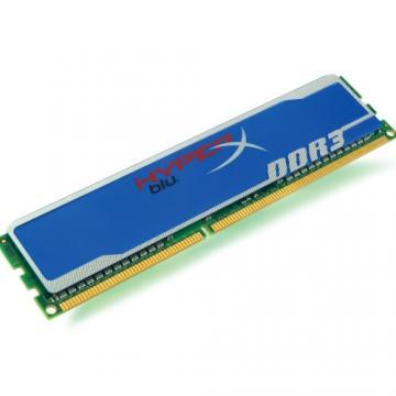 Memorie Kingston 4GB 1600MHz DDR3 Non-ECC CL9 DIMM HyperX Blu - Pret | Preturi Memorie Kingston 4GB 1600MHz DDR3 Non-ECC CL9 DIMM HyperX Blu