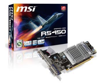 Placa video MSI ATI Radeon HD5450 1GB GDDR5 R5450-MD1GD3H/LP - Pret | Preturi Placa video MSI ATI Radeon HD5450 1GB GDDR5 R5450-MD1GD3H/LP