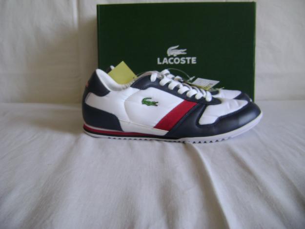 Lacoste Zepher White + Red - Marimea: 42 - Pret: 250 RON - Pret | Preturi Lacoste Zepher White + Red - Marimea: 42 - Pret: 250 RON