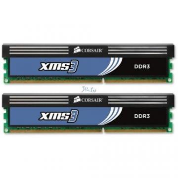 Corsair XMS3 Classic Blue DDR3-1333Mhz, 4GB (Kit 2 x 2GB) CL9 - Pret | Preturi Corsair XMS3 Classic Blue DDR3-1333Mhz, 4GB (Kit 2 x 2GB) CL9