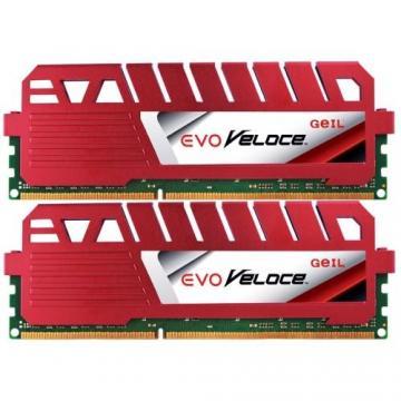 Memorii GeiL DDR3 16GB 1600MHz, KIT 2x8GB, latenta 9-9-9-28, Dual Channel, Metallic Red EVO VELOCE - Pret | Preturi Memorii GeiL DDR3 16GB 1600MHz, KIT 2x8GB, latenta 9-9-9-28, Dual Channel, Metallic Red EVO VELOCE