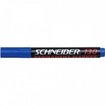 Permanent marker varf rotund, 1-3mm, SCHNEIDER 130 - albastru - Pret | Preturi Permanent marker varf rotund, 1-3mm, SCHNEIDER 130 - albastru