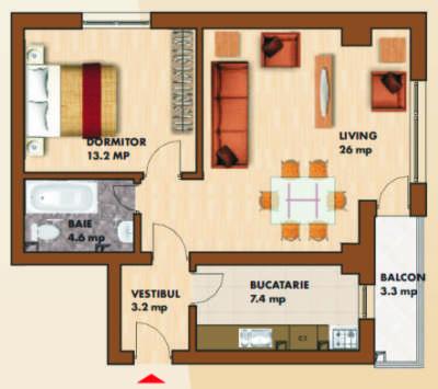 2 camere nou finalizat Pipera - 54900 euro + TVA 5% - Pret | Preturi 2 camere nou finalizat Pipera - 54900 euro + TVA 5%