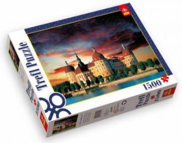 Puzzle Trefl 1500 Moritzburg Castle, Saxony, Germany - Pret | Preturi Puzzle Trefl 1500 Moritzburg Castle, Saxony, Germany